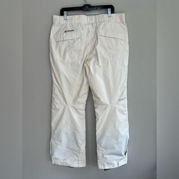 NWT Columbia Moonlight Mover II Omni Shield Ski/Snow Pants in Off White, L - Picture 2 of 12